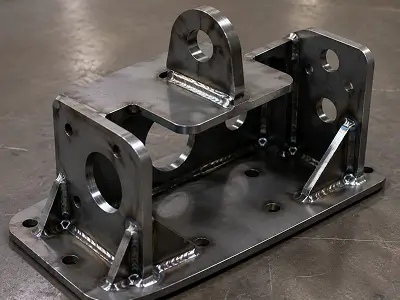 Custom fabricated sheet metal components for automotive and industrial applications