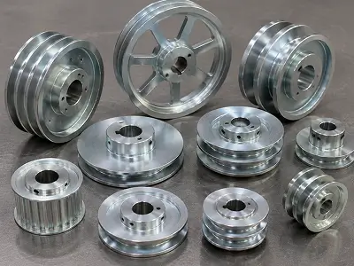 Sheet Metal Pulleys for Powertrain Applications