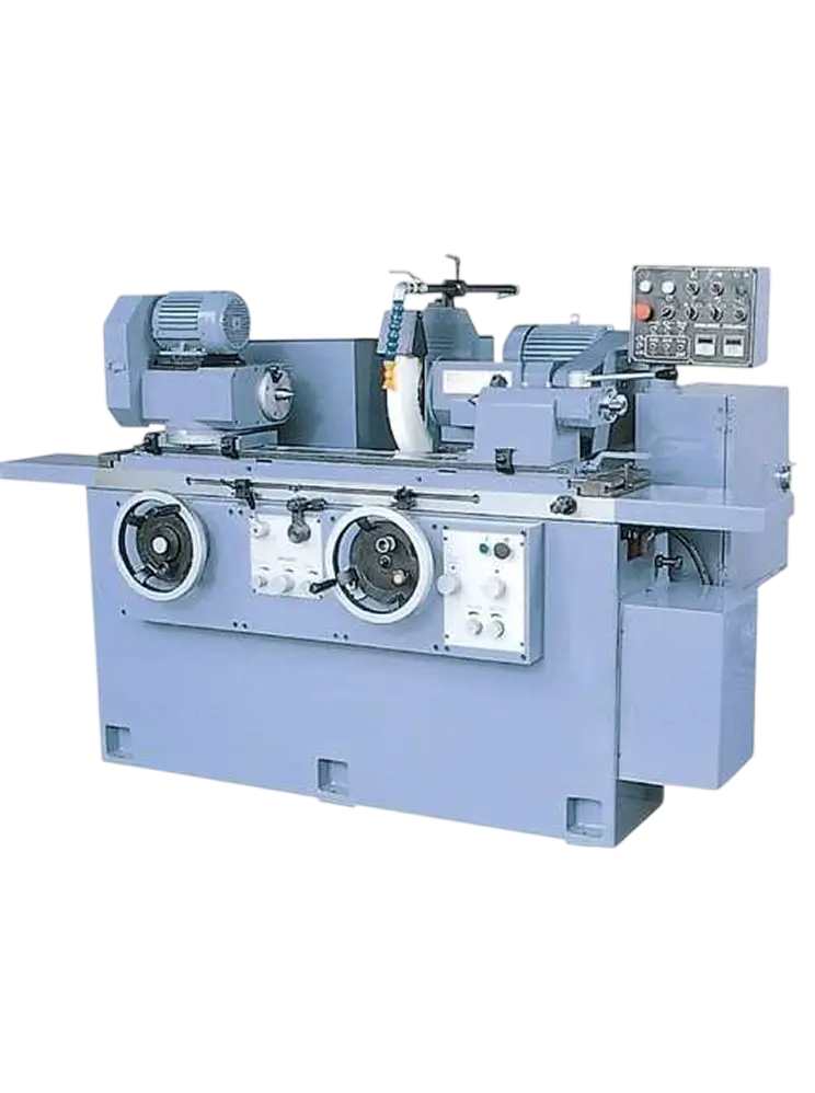 Cylindrical grinder for precision grinding of metal components and tooling