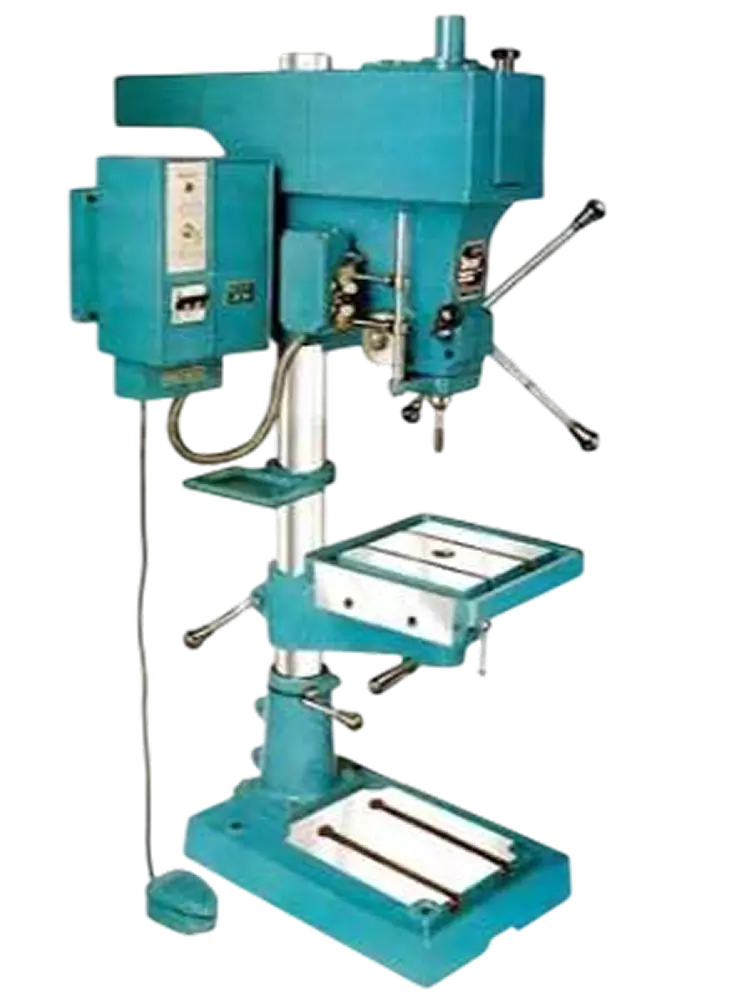 Drill tapping machine used for precision drilling and tapping of metal components